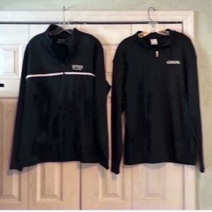 Nike Men's golf  Black 1/4 zip Shirts